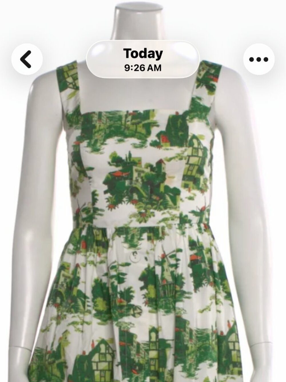 Cara Cara Candace toile print dress sz.small